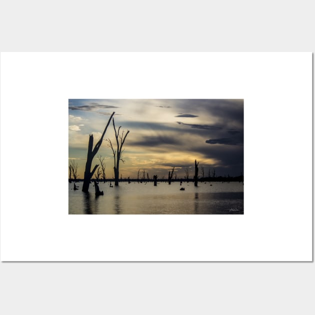 Lake Mulwala, Yarrawonga, Victoria, Australia. Wall Art by VickiWalsh